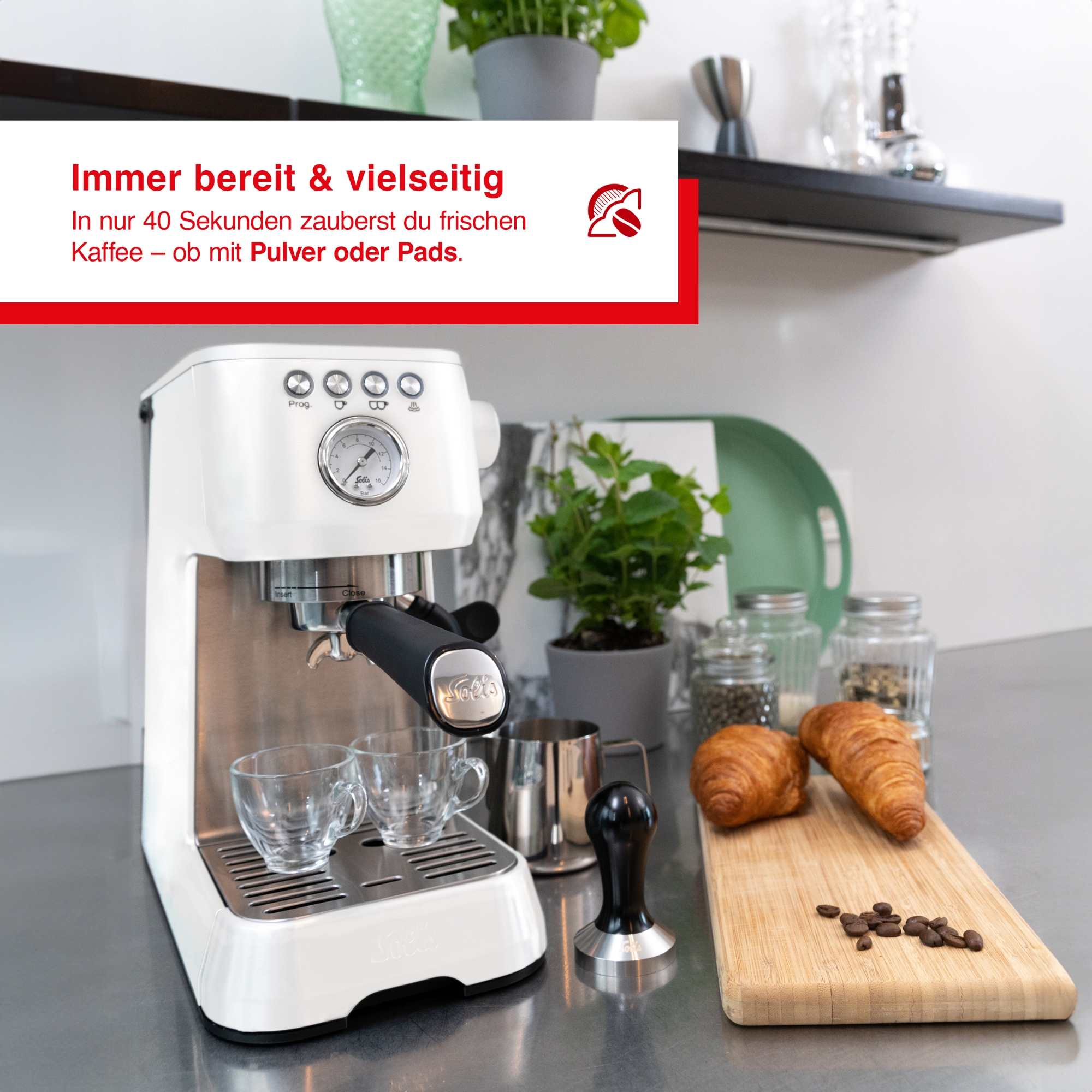 SOLIS Barista Perfetta Plus 1170 v2 weiß, Ansicht 2