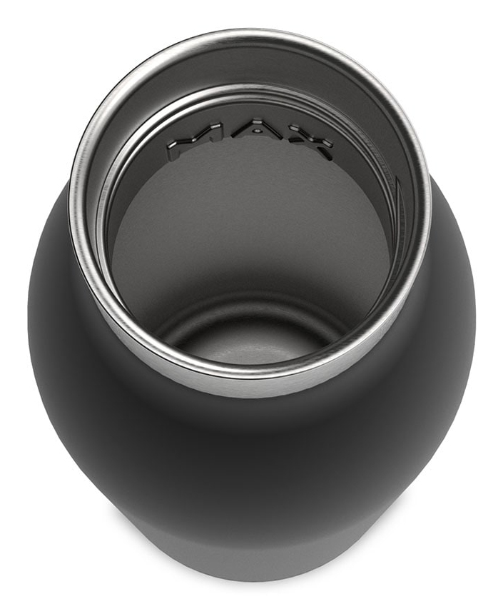 EMSA Bludrop Color N3110100 - 500 ml - Fitness - Sport - Schwarz - Edelstahl - Junge/Mädchen - 24 h, Ansicht 4