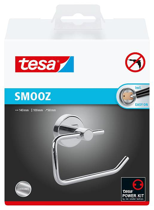 Tesa Smooz - Toilettenpapierhalter - Metall, Ansicht 2
