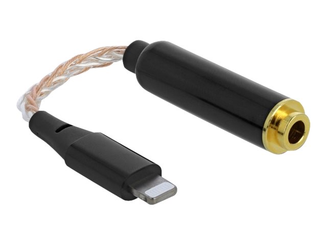 Delock Audio-Adapter - Lightning männlich zu Symmetrisches Stereo 44 mm weiblich