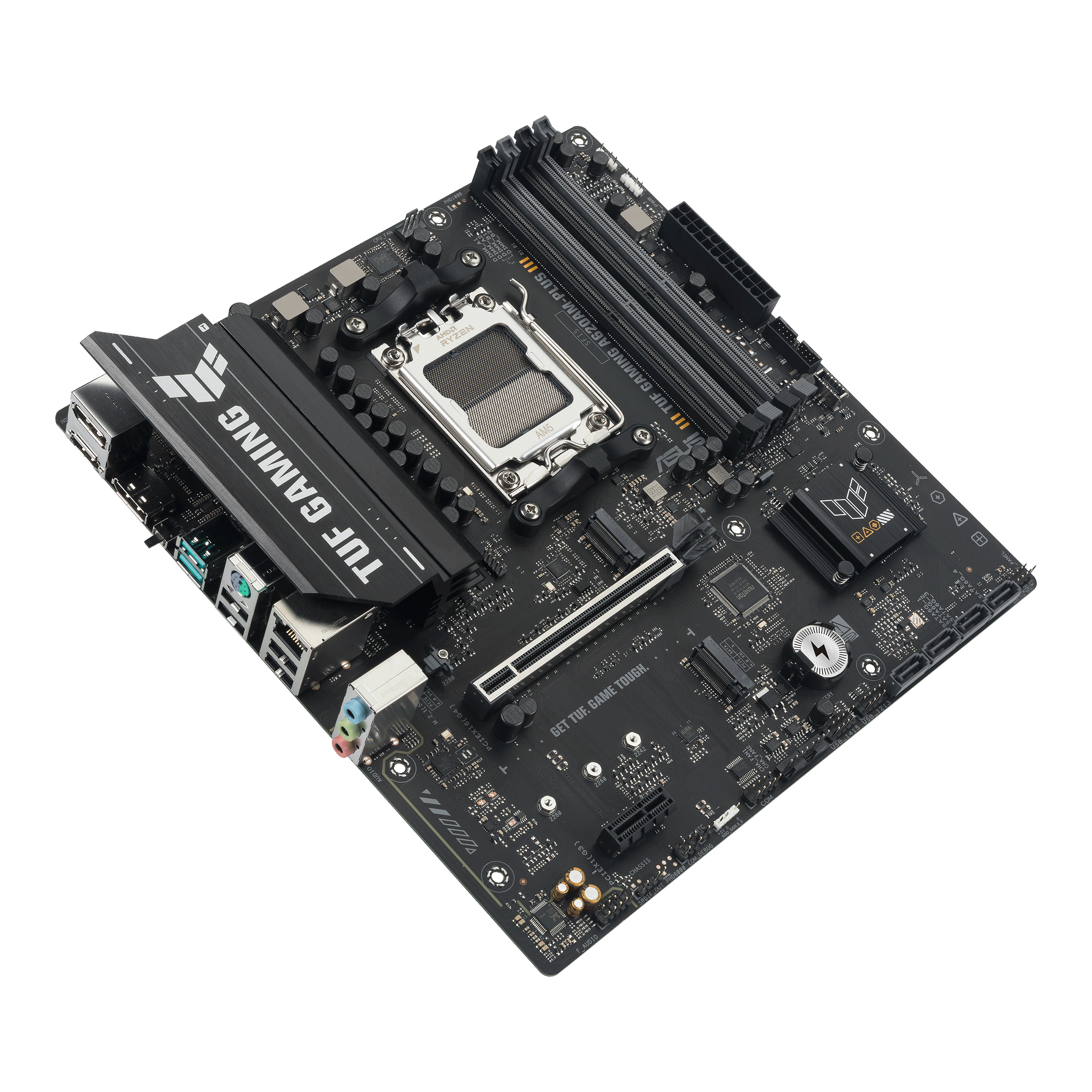 ASUS TUF GAMING A620AM-PLUS - Motherboard - micro ATX - Socket AM5 - AMD A620A Chipsatz - 2.5 Gigabit LAN, Ansicht 4