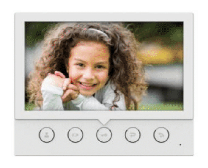 Fanvil i53W - 17,8 cm (7 Zoll) - LCD - 800 x 480 Pixel - H.264 - Weiß - Tasten, Ansicht 4