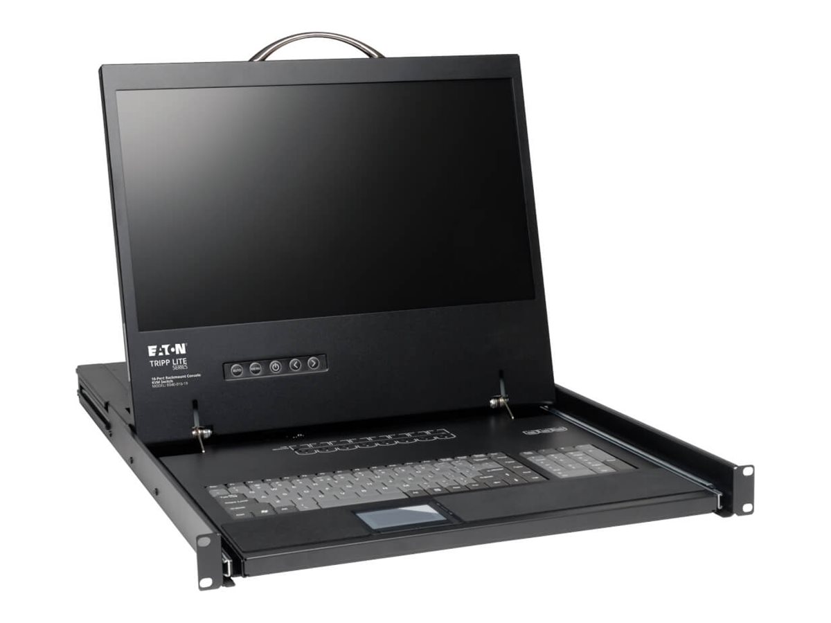 Tripp Eaton Tripp Lite series 16-Port Rack Console VGA KVM Switch w 19 LCD 1U TAA