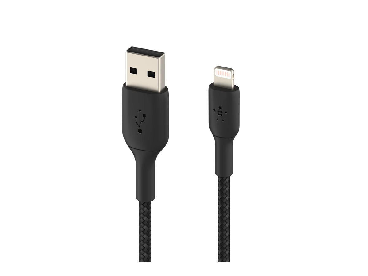 Belkin BOOST CHARGE - Lightning-Kabel - Lightning männlich zu USB männlich - 1 m - Schwarz - für Apple iPad/iPhone/iPod, Ansicht 4
