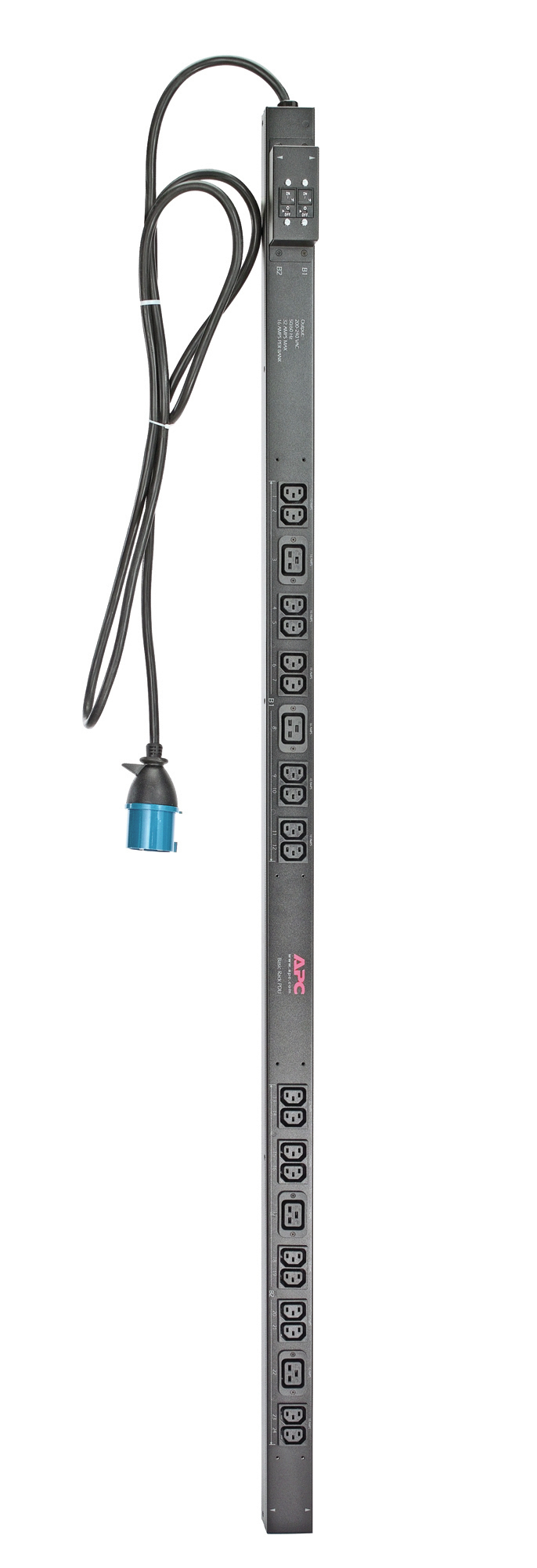 APC Basic Rack PDU Zero U - Steckdosenleiste (Rack - einbaufähig), Ansicht 2