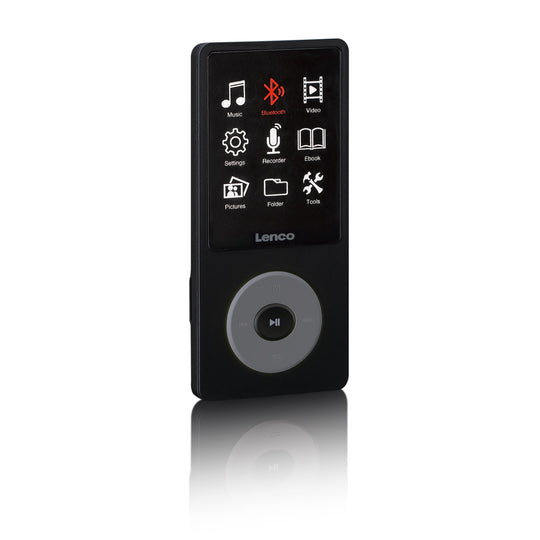 Lenco Xemio-860BK schwarz - Multimedia-Player - 8 GB 2,4", Ansicht 2