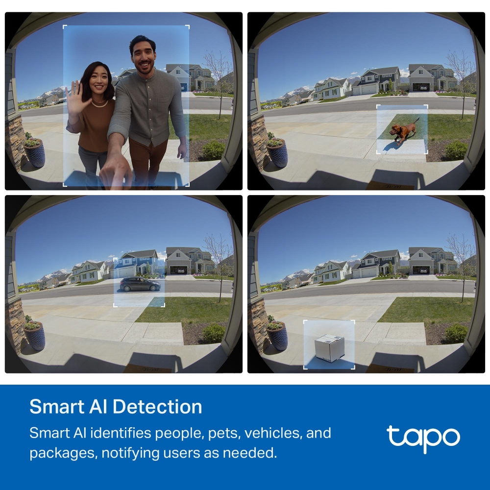 TP-LINK Tapo D235 V1 - Video Doorbell Camera Kit - smarte Türklingel, Ansicht 3