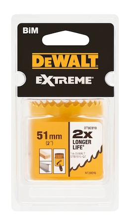 DEWALT Lochsäge Bi-Metall Extreme 51mm, Ansicht 2