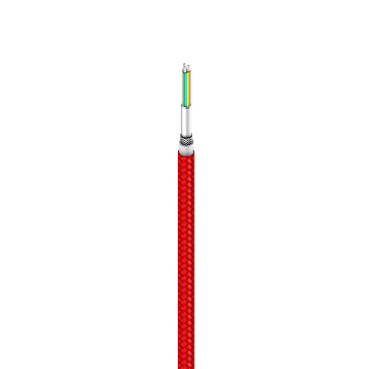 Xiaomi SJV4110GL - 1 m - USB A - USB C - Schwarz - Rot, Ansicht 4