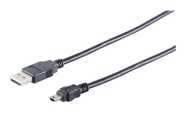 MicroConnect USB 2.0 - USB-Kabel - Mini-USB, 8-polig (M), Ansicht 2