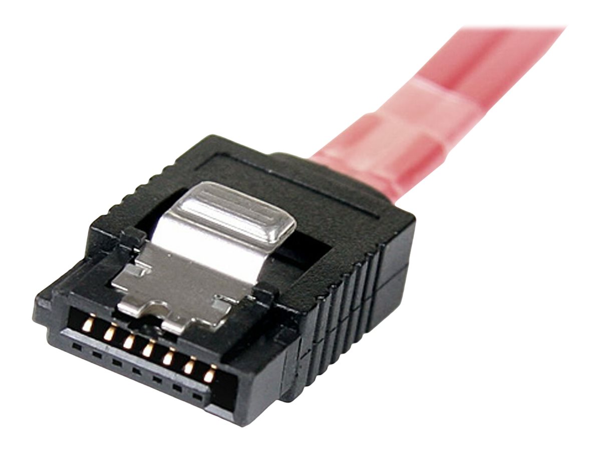 StarTech.com Serial ATA SCSI SAS Kabel 50cm - SFF-8087 auf 4x SATA mit Lasche - Mini SAS auf SATA Kabel 1x SFF8087 Stecker 4x S-ATA Buchse - SATA- / SAS-Kabel - Serial ATA 150/300/600 - 4-Lane - SATA (R)