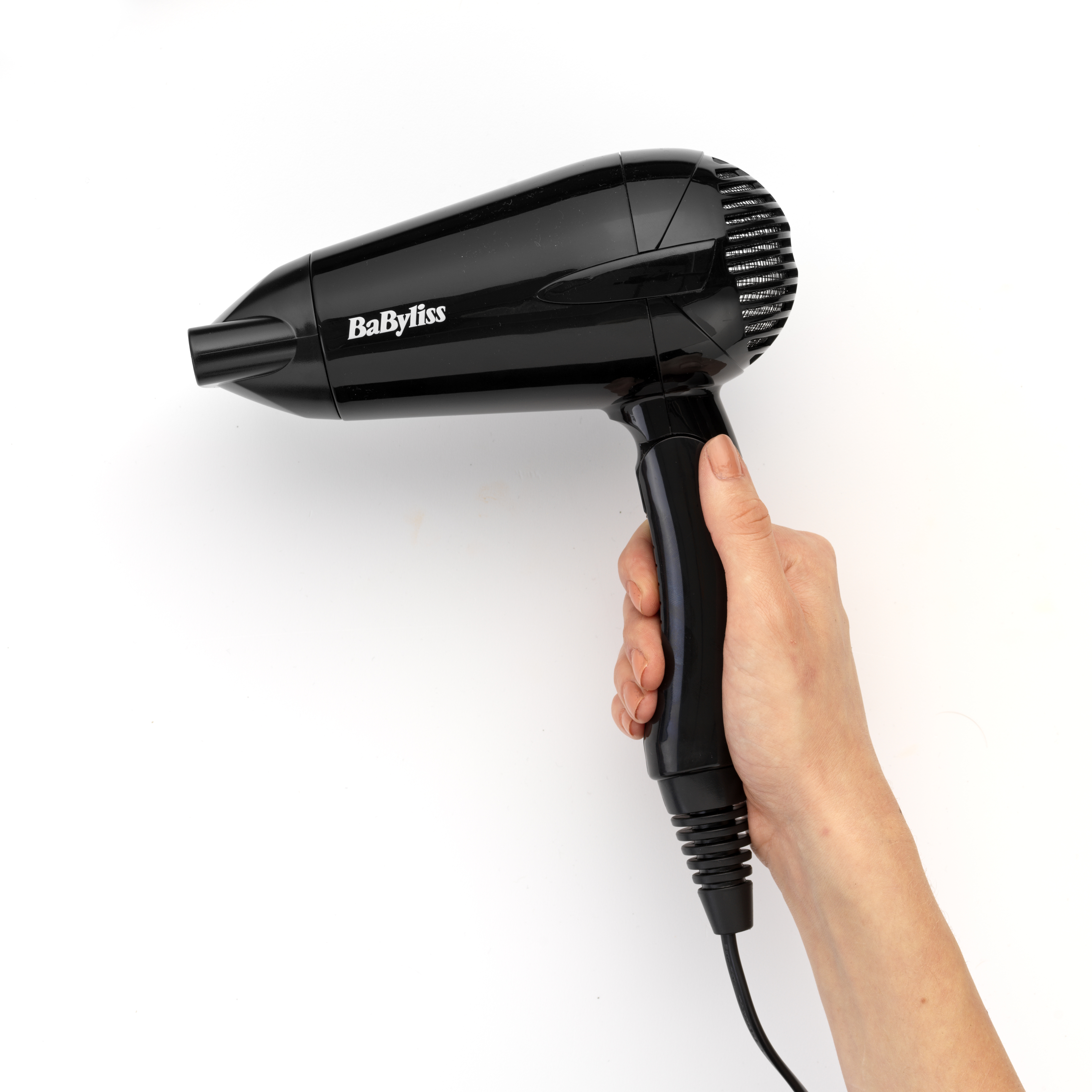 BaByliss Travel Dry 2000 - Gleichstrom - 79 m³/h - Schwarz - Monochromatisch - 1,8 m - China, Ansicht 2