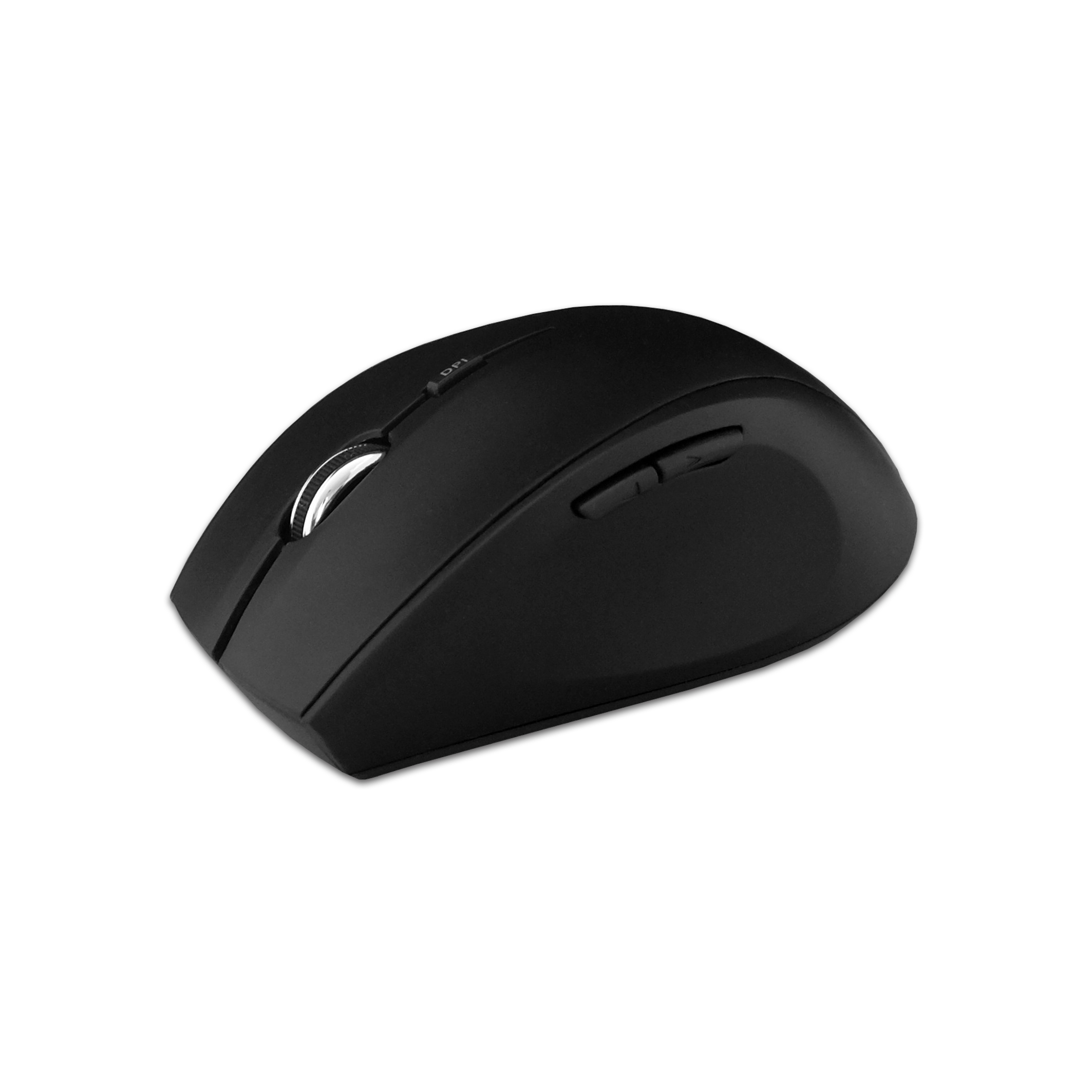 MEDIARANGE MROS208 - Maus - optisch - 5 Tasten - kabellos - 2.4 GHz - kabelloser Empfänger (USB), Ansicht 2