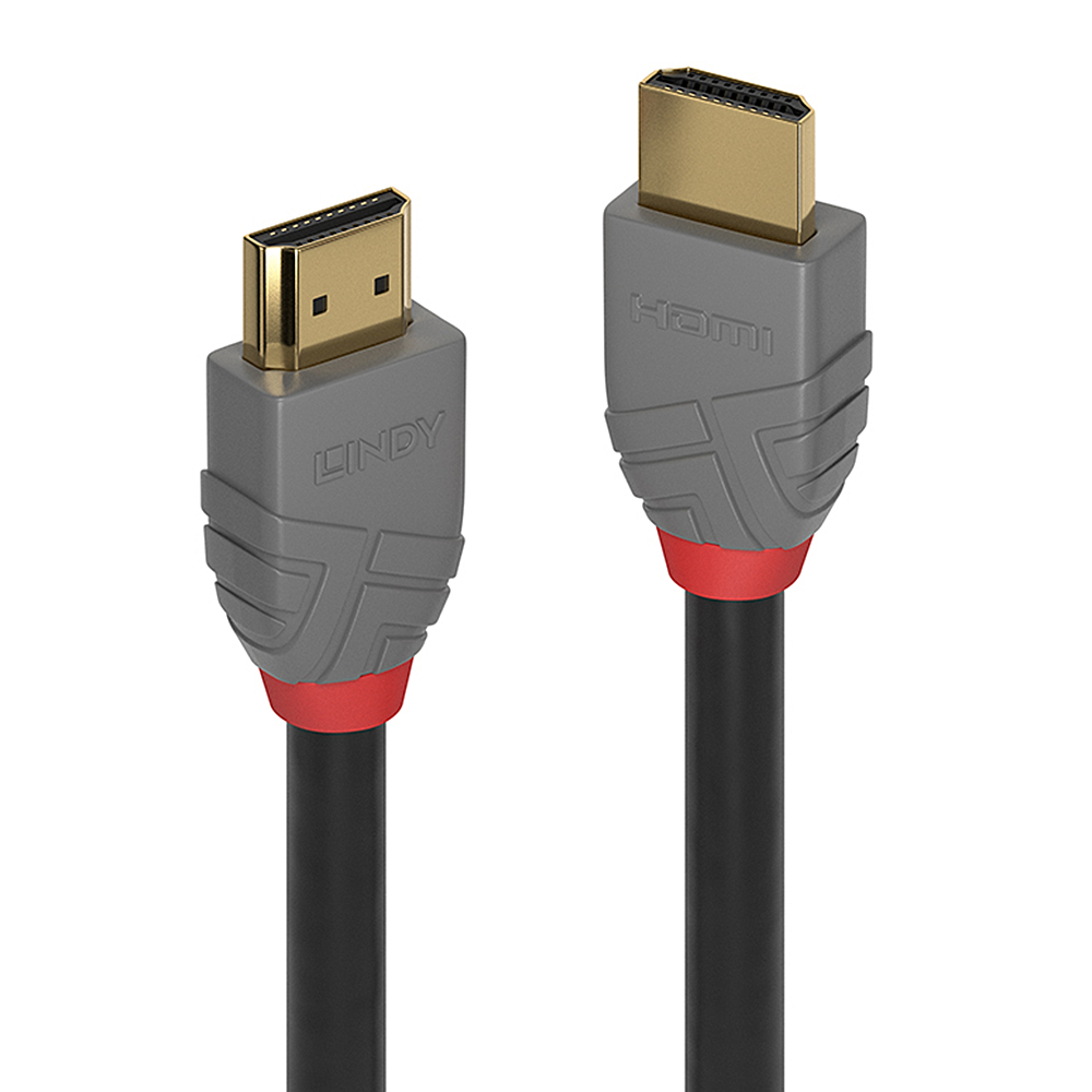 Lindy Anthra Line - HDMI mit Ethernetkabel - HDMI männlich bis HDMI männlich, Ansicht 2