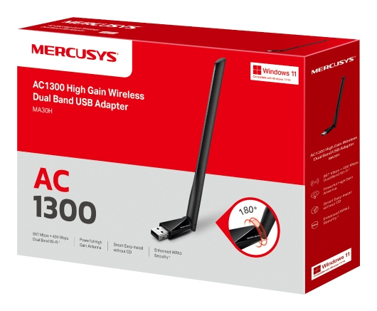 TP-LINK USB Wi-Fi Adapter MA30H AC1300/USB - Adapter, Ansicht 2