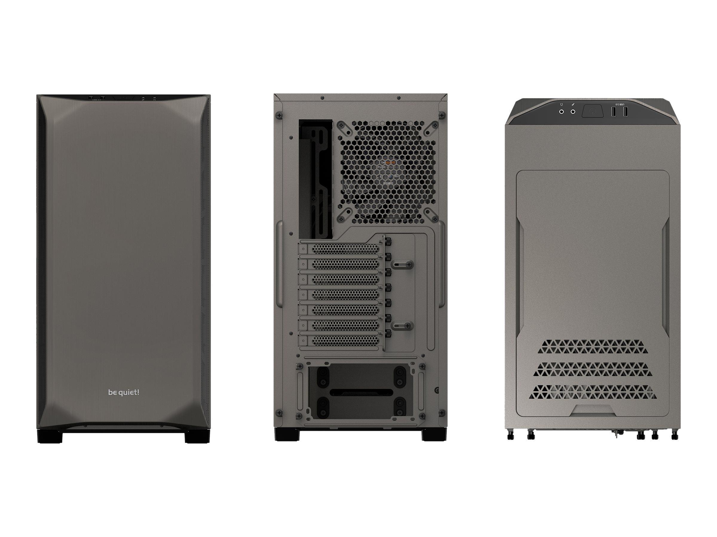 Be Quiet! Pure Base 500 Window - Tower - ATX - Seitenteil mit Fenster (gehärtetes Glas), Ansicht 3