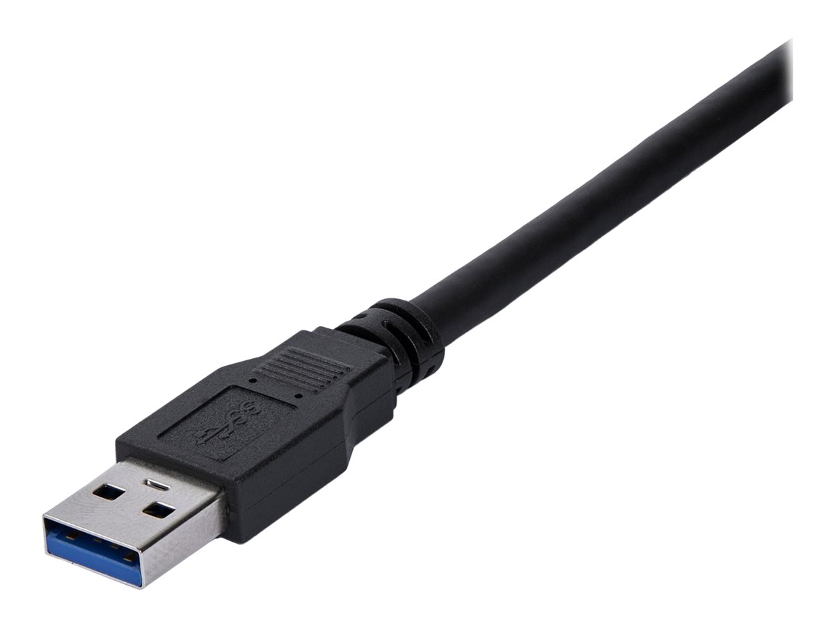 StarTech.com 1m USB 3.0 Verlängerungskabel - USB 3 Typ A Kabel Verlängerung - Stecker Buchse - Schwarz - USB-Verlängerungskabel - USB Typ A (M)