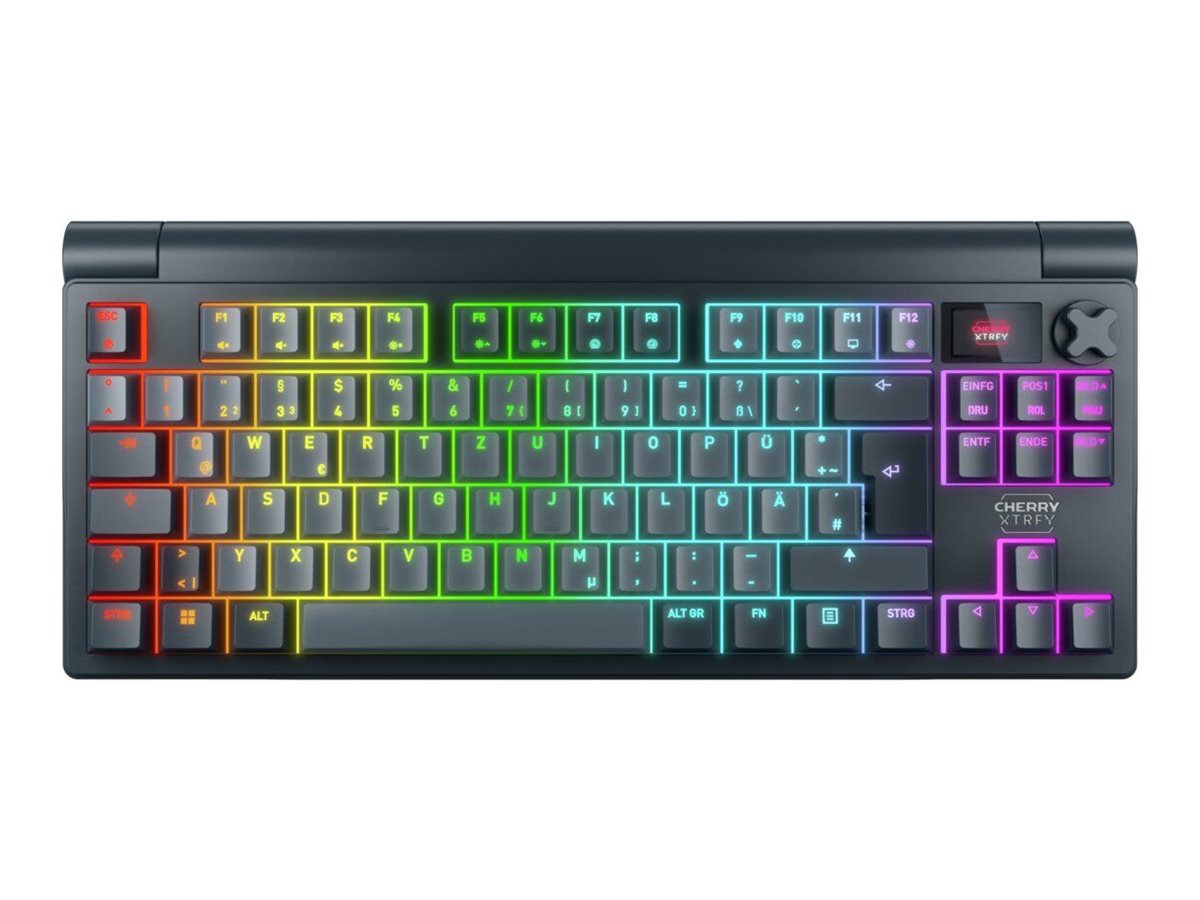 Cherry XTRFY MX 8.3 - Tastatur - 80% - TKL - mit Display