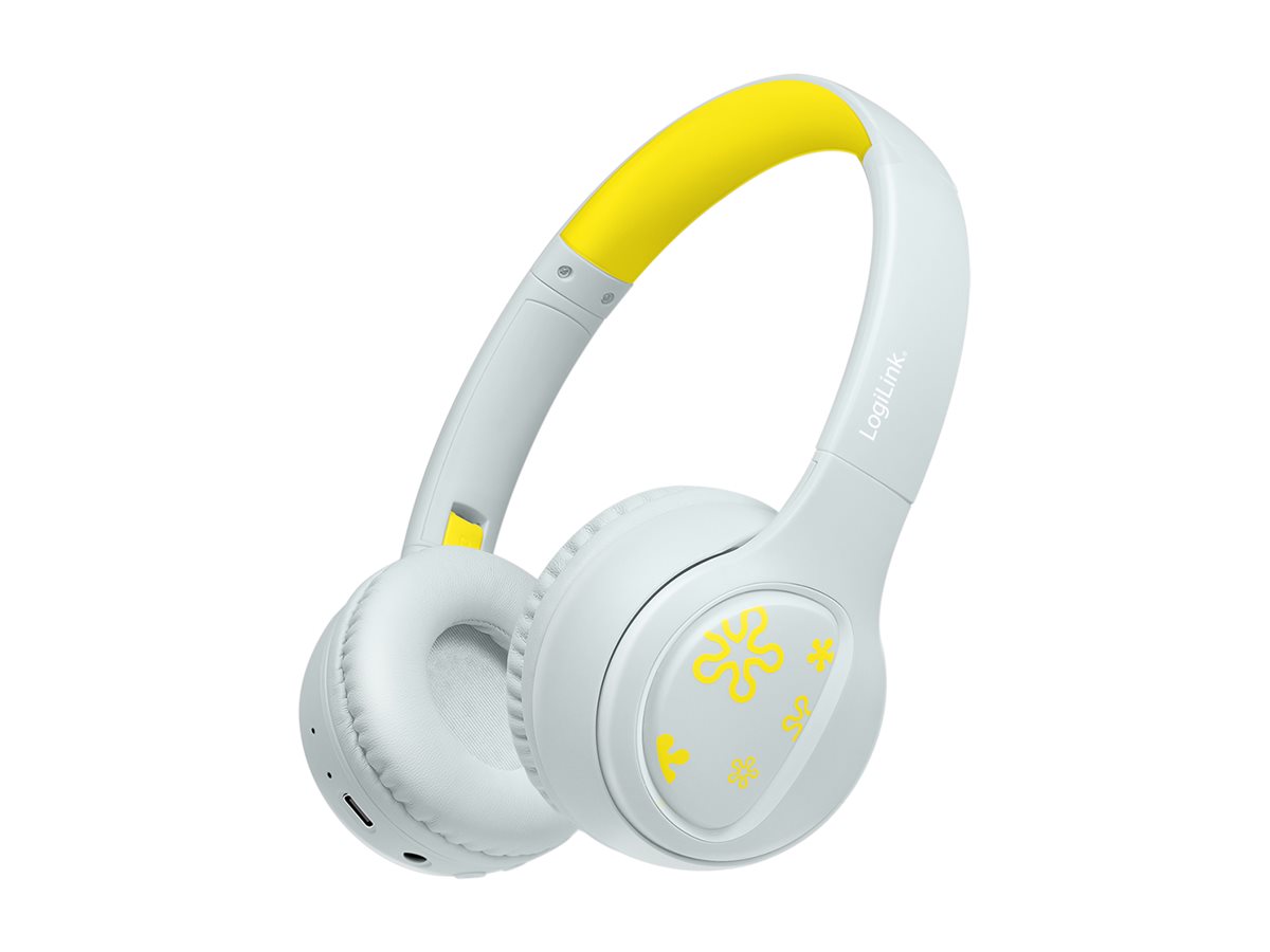 LogiLink Kopfhörer mit Mikrofon - On-Ear - Bluetooth