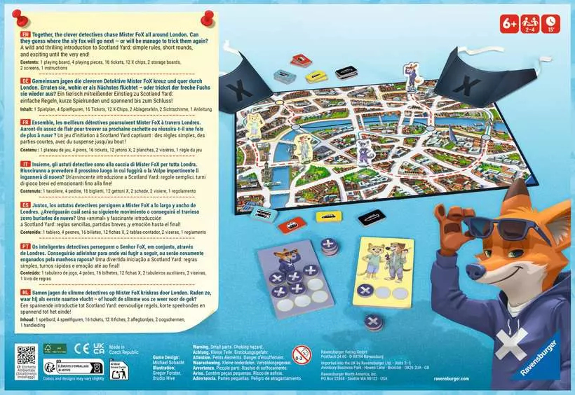 Ravensburger Scotland Yard Junior, Ansicht 2