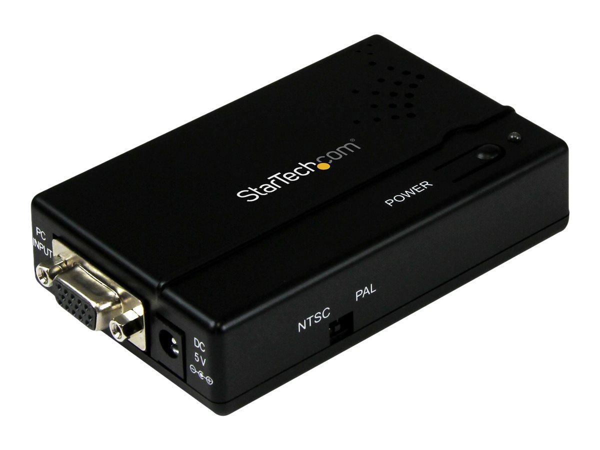 StarTech.com VGA auf Composite oder S-Video Konverter  Adapter bis zu max. 1600x1200