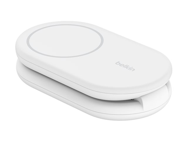 Belkin BoostCharge - Kabelloses Ladegerät - magnetisch, faltbar, mit Qi2 + AC-Netzteil, Ansicht 2