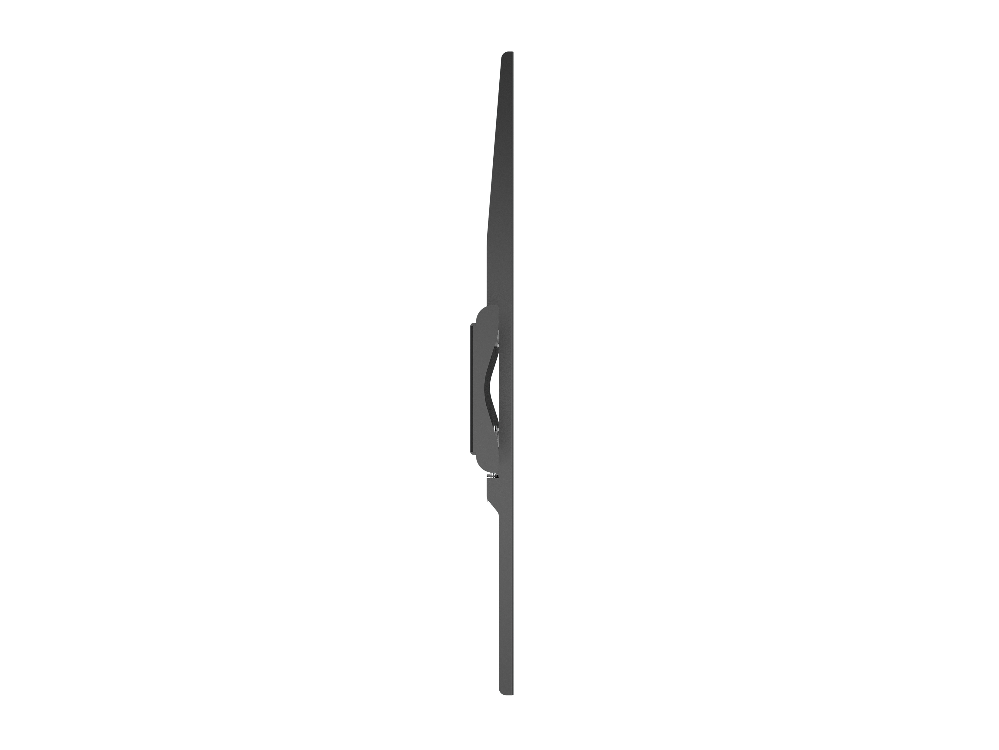 Equip Halterung - für Curved Panel/Flat Panel - fixed, slim - stainless steel - Schwarz (37-75), Ansicht 2
