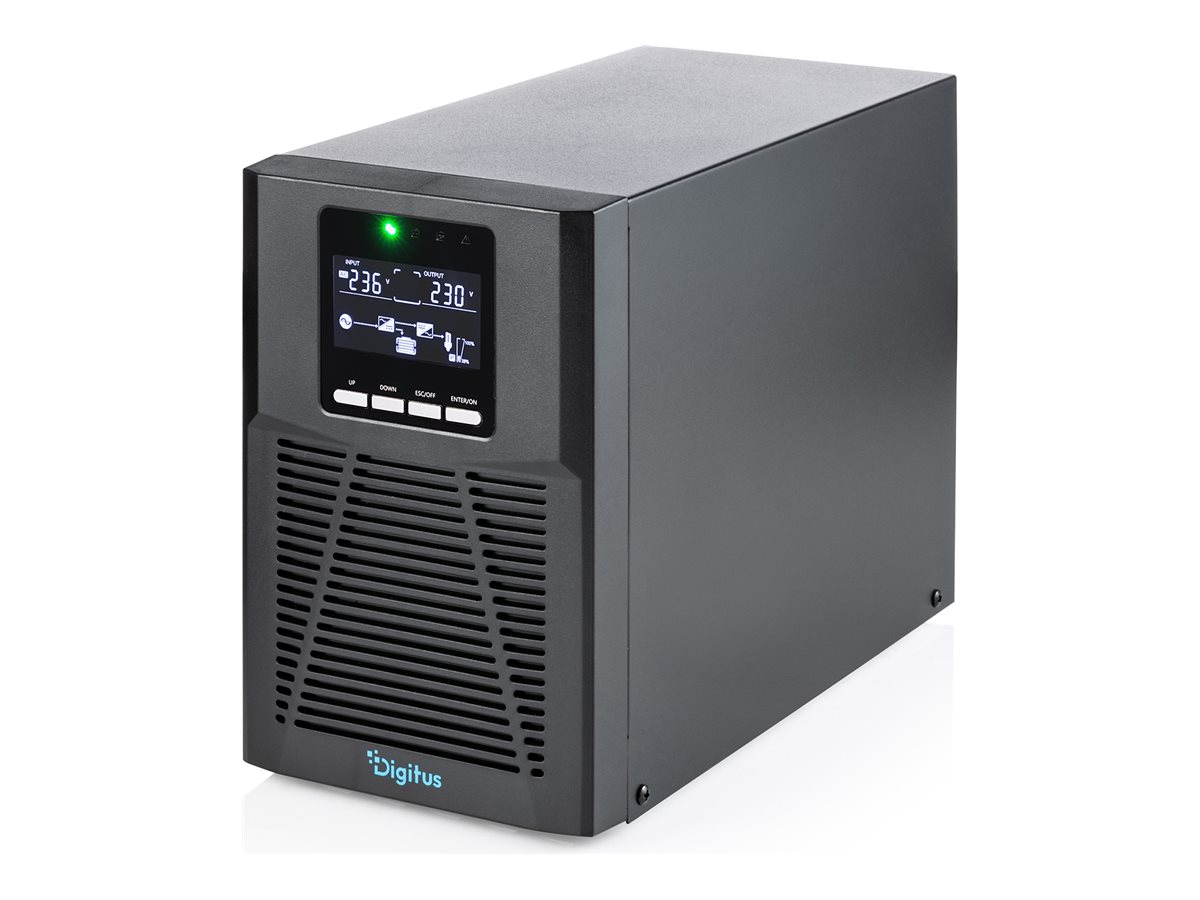 DIGITUS OnLine USV-Anlagen, Tower Typ, 1000 VA / 1000 W