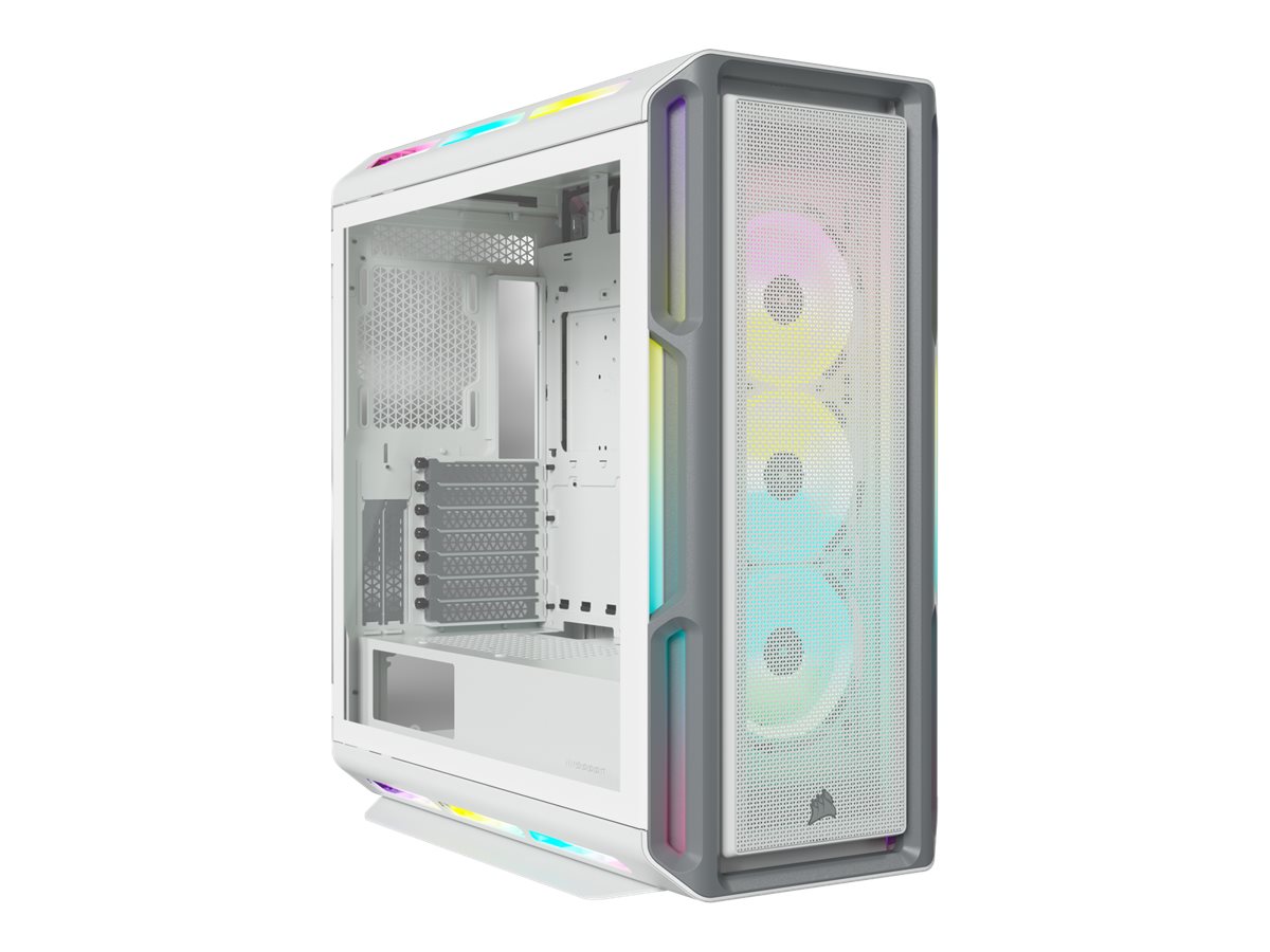 Corsair iCUE 5000T RGB - MDT - Erweitertes ATX - Seitenteil mit Fenster (gehärtetes Glas)