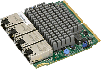 Supermicro AOC-MTG-I4TM - Netzwerkadapter - 10Gb Ethernet x 4, Ansicht 2