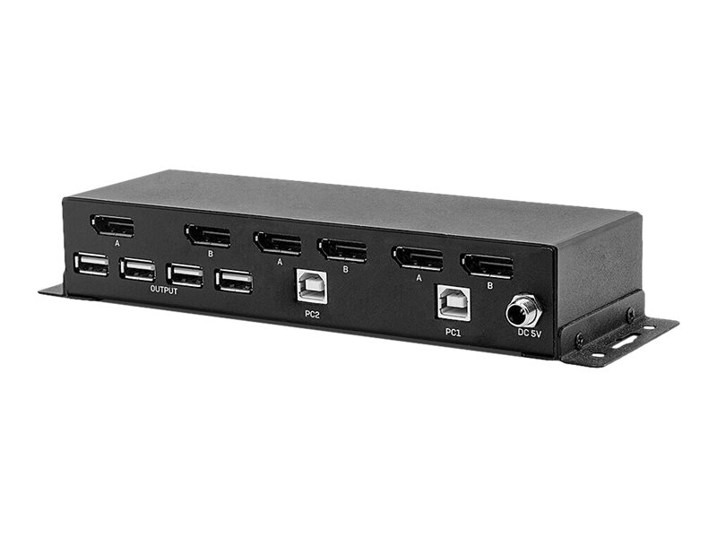 Lindy KVM-Audio-USB-Switch - 2 x KVMAudioUSB