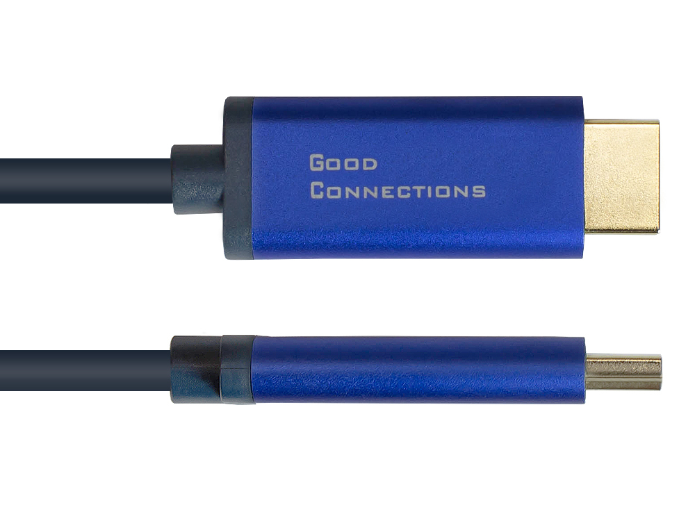 Good Connections 4860-SF030B - 3 m - DisplayPort - HDMI - Männlich - Männlich - 3840 x 2160 Pixel, Ansicht 3