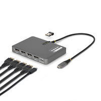 StarTech.com USB-C to Quad DP Adapter - Adapter - Digital/Daten