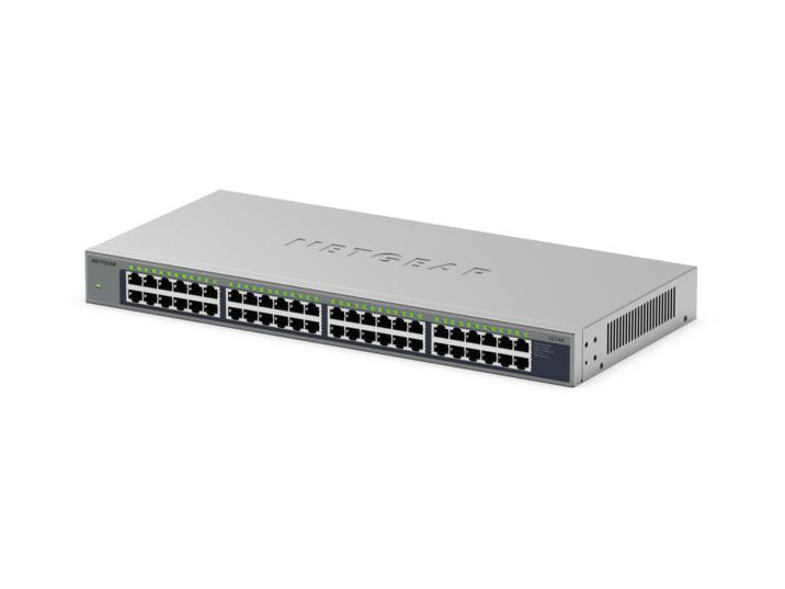 Netgear GS748 - Switch - unmanaged - 48 x 10/100/1000, Ansicht 3
