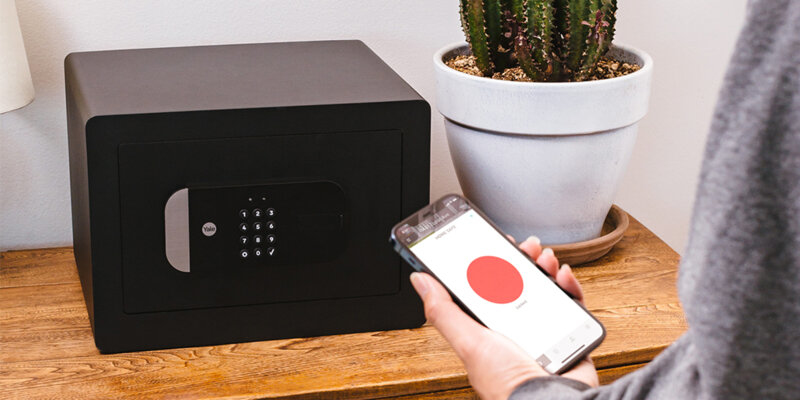 ASSA ABLOY Yale Smart - Safe - Schwarz, Ansicht 4