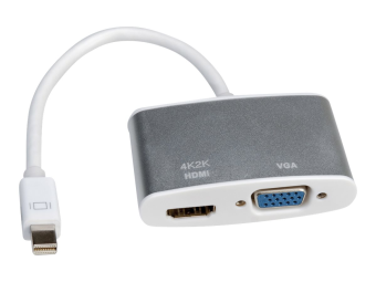 ROLINE Videokonverter - DisplayPort - HDMI VGA
