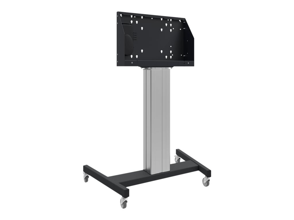 SmartMetals Mounting Solutions Floor Lift XL - Wagen - für Touchscreen Bildschirm bis zu 86 - Schwarz, Ansicht 2