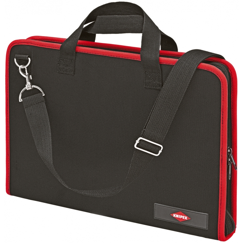 KNIPEX 00 21 11 LE - Schwarz - Rot - Polyester - 8 Taschen - 410 mm - 290 mm - 60 mm, Ansicht 2