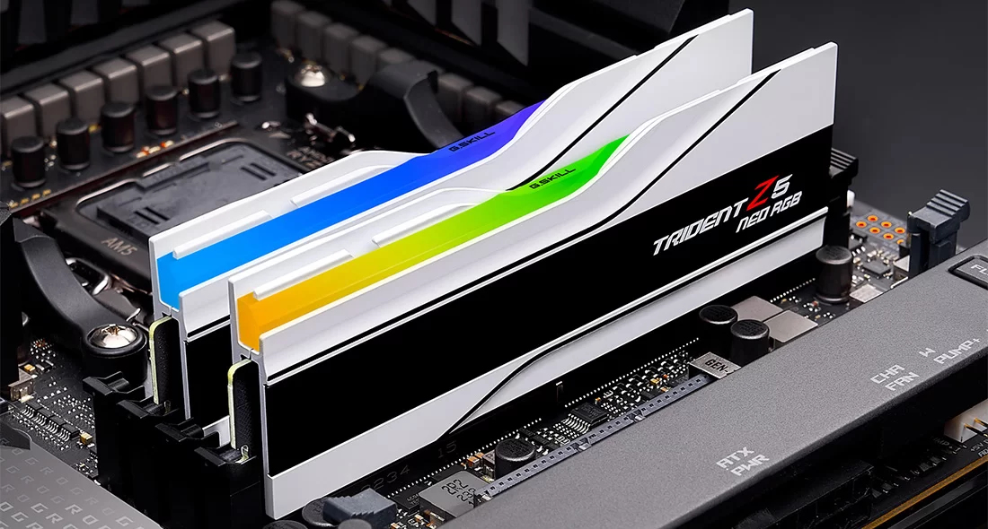 G.Skill Trident Z Neo F5-6000J3036F16GX2-TZ5NRW, 32 GB, 2 x 16 GB, DDR5, 6000 MH..., Ansicht 3