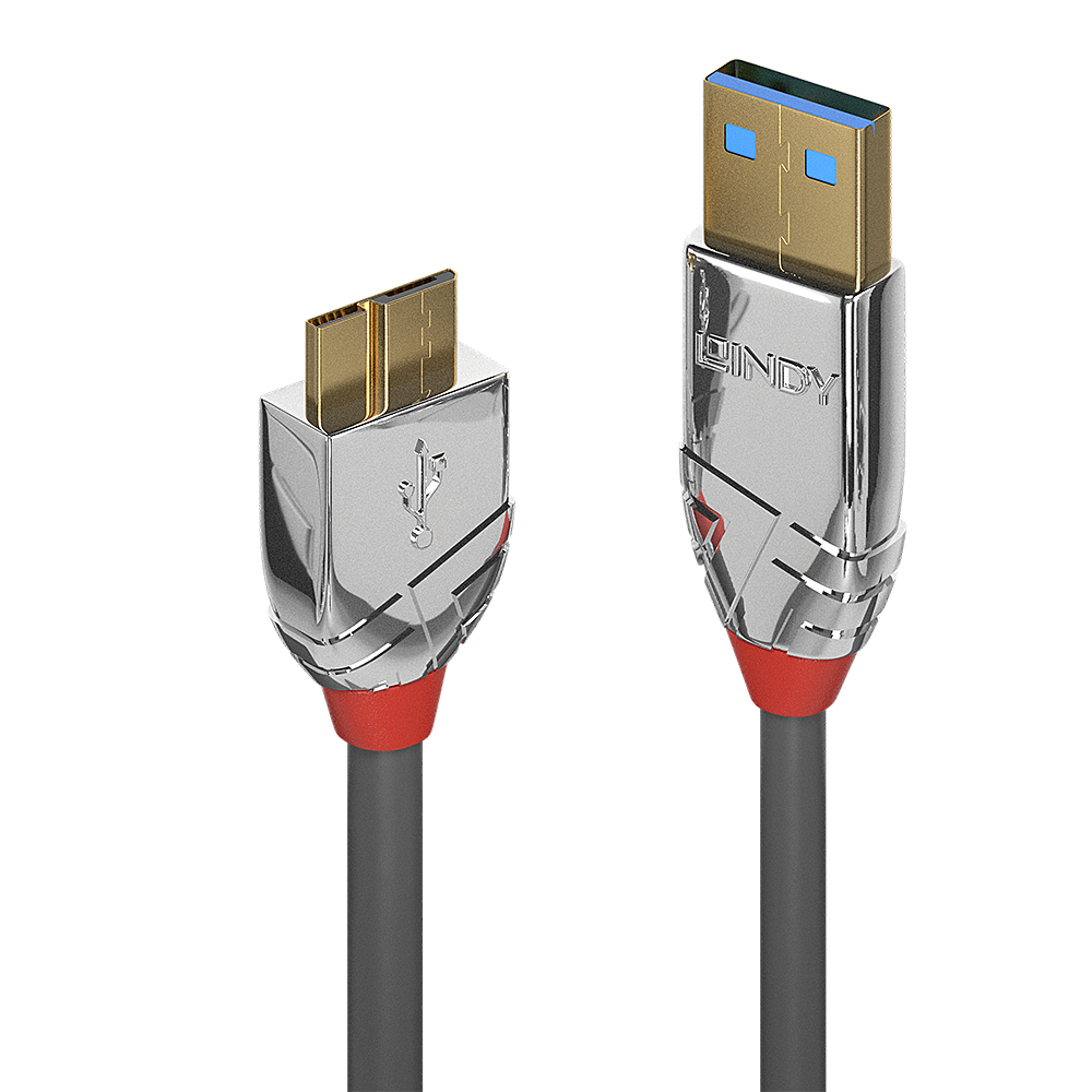 Lindy CROMO - USB-Kabel - USB Typ A (M) bis Micro-USB Typ B (M), Ansicht 2