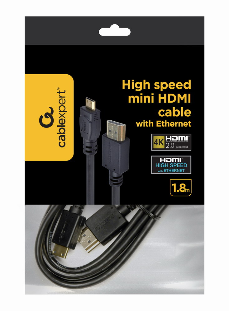 Gembird Cablexpert CC-HDMI4C-6 - HDMI-Kabel mit Ethernet, Ansicht 2