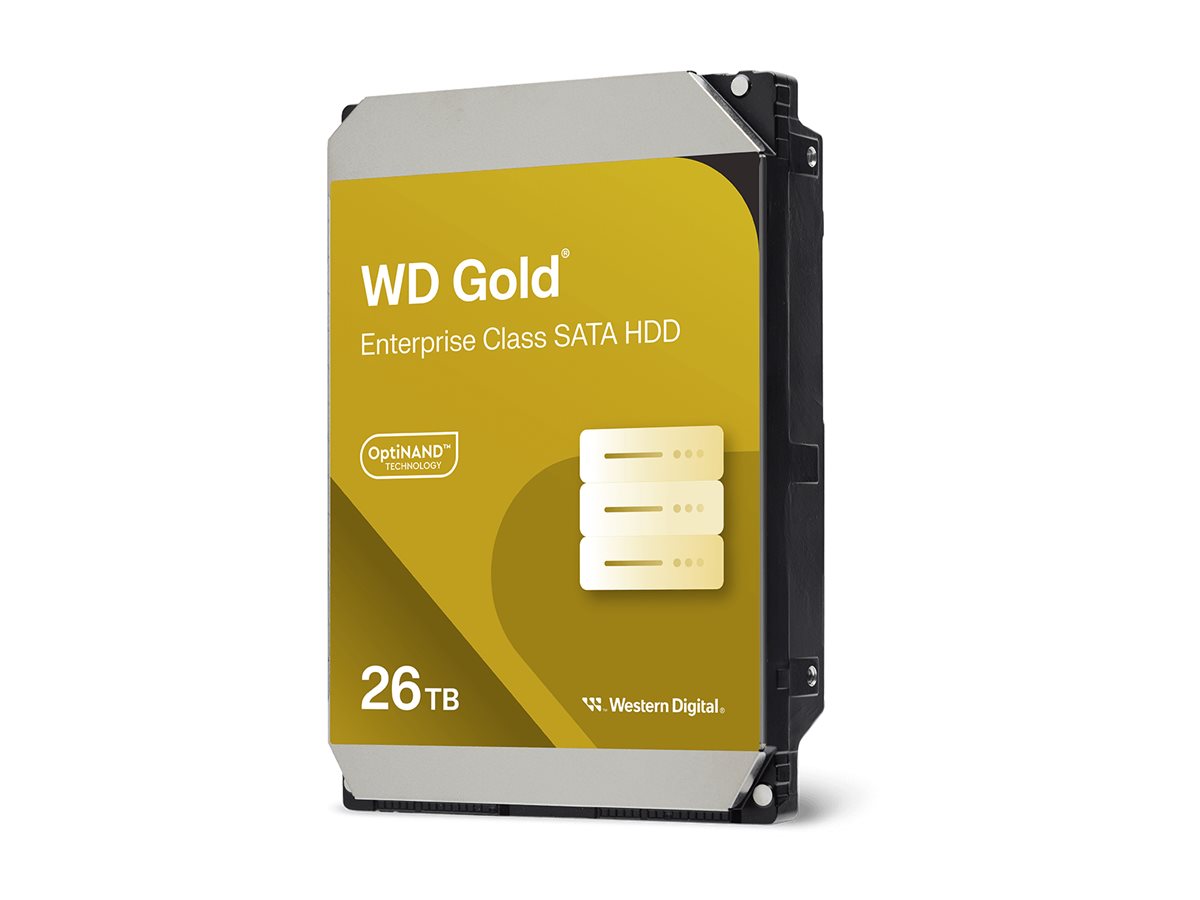 WD Gold WD261KRYZ - Festplatte - Enterprise - 26 TB - intern - 3.5 (8.9 cm)