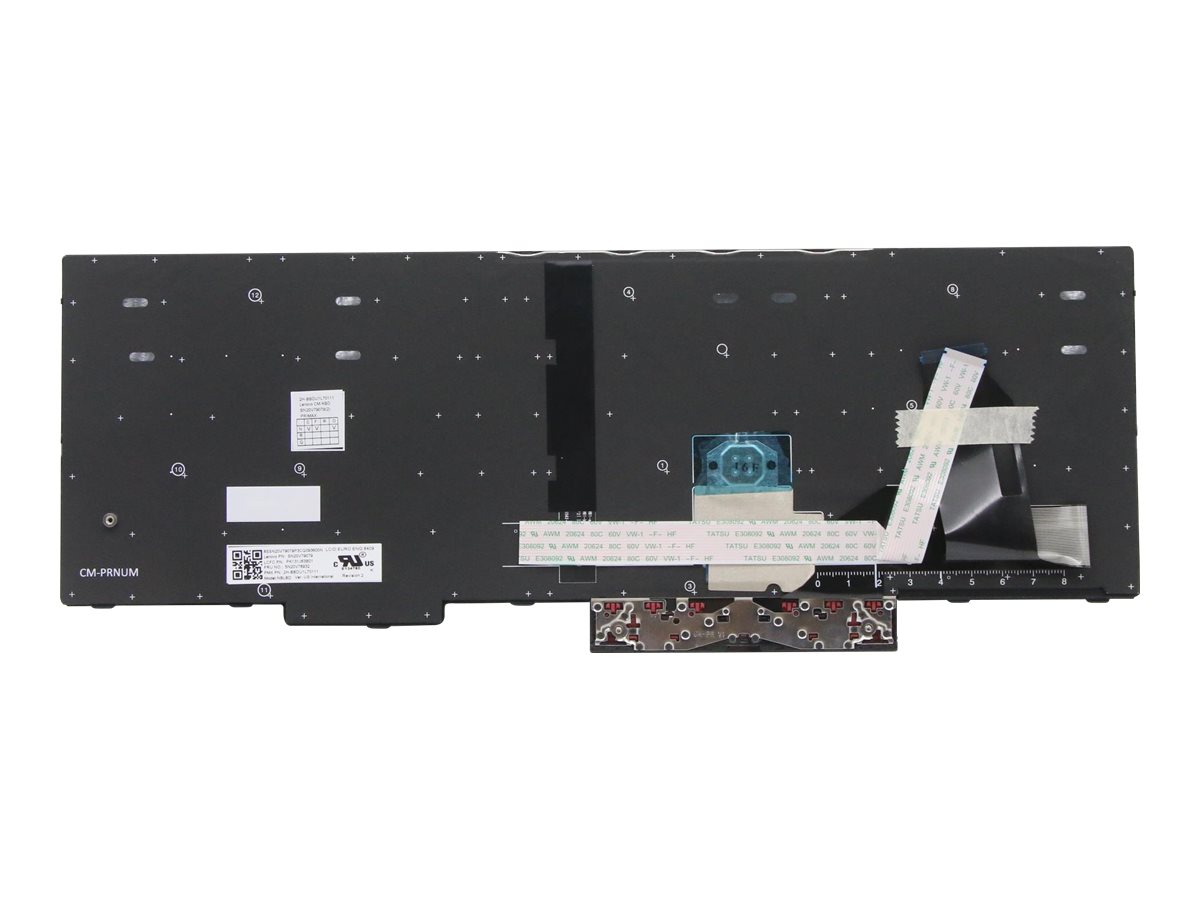 Lenovo Primax - Ersatztastatur Notebook - hinterleuchtet - TL: EU, QWERTY, Ansicht 2