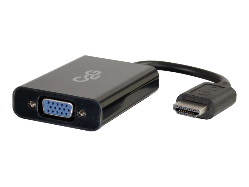 C2G HDMI to VGA + Audio Adapter - HDMI to VGA + Audio Converter