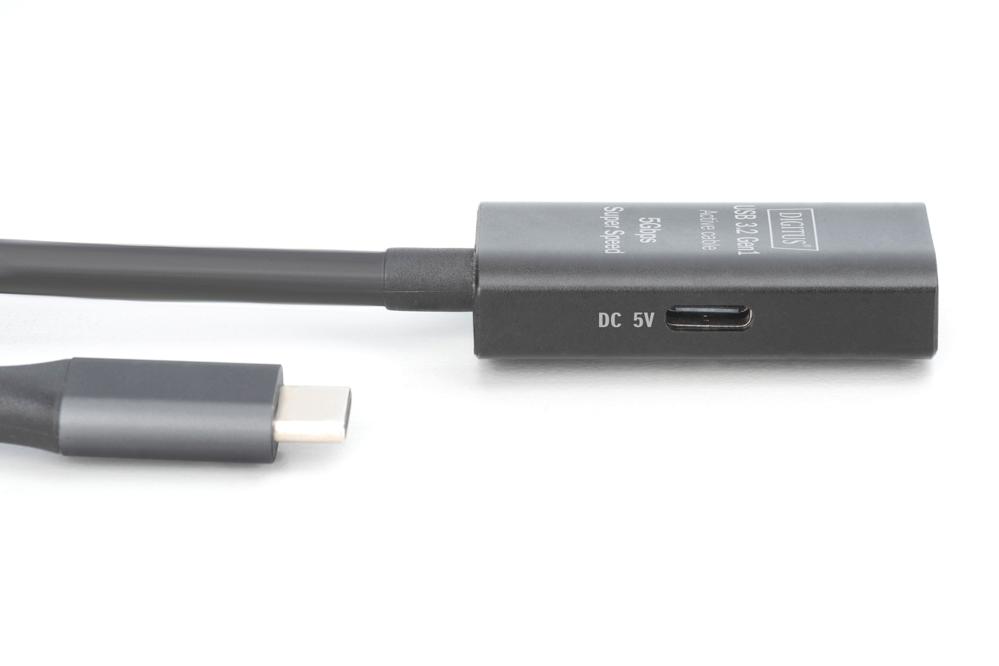 DIGITUS Aktives USB 3.2 Gen1 5G Verlängerungskabel, USB-C - USB-C, 10m, Ansicht 3
