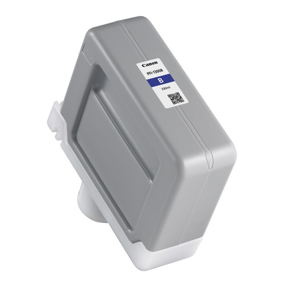 Canon PFI-1300 B - 330 ml - Blau - original - Tintenbehälter, Ansicht 2