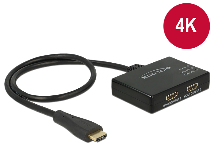 Delock HDMI Splitter - Video-/Audio-Splitter, Ansicht 3
