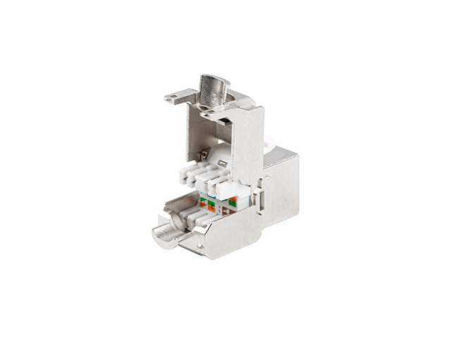 Lanberg KSF7-2000 - Flach - Edelstahl - RJ-45 - LSA - Weiblich - Weiblich, Ansicht 2