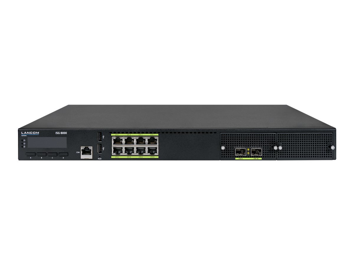 LANCOM ISG-8000 - VPN-Gateway - 10 GigE - 1U - Rack-montierbar