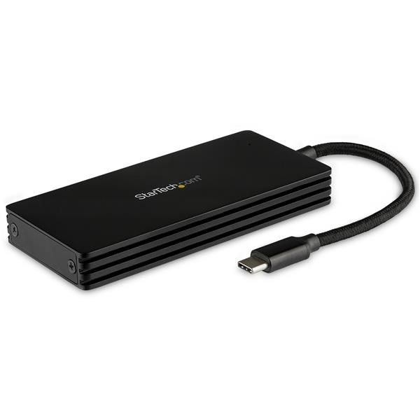 StarTech.com SM21BMU31CI3 M.2 SSD-Gehäuse für M.2-SATA-Laufwerke (USB 3.1 G - USB-C - tragbares externes M.2-Gehäuse), Ansicht 2